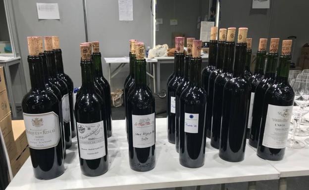 Los grandes vinos de la cata magistral que abrió el congreso The Wine Edition en Madrid Fusión 2021. 