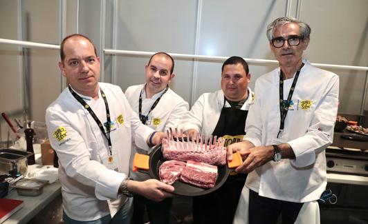 Mario Oliveira Moralejo, Juan Antonio Fernández García, Roberto Calzada y Antonio González. 