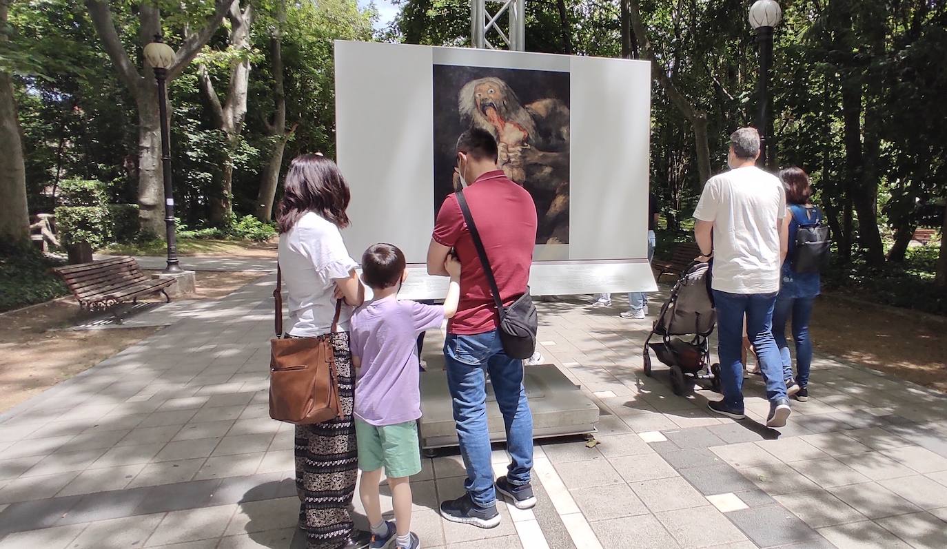 Fotos: Exposición en el Campo Grande de Valladolid de reproducciones de El Museo del Prado