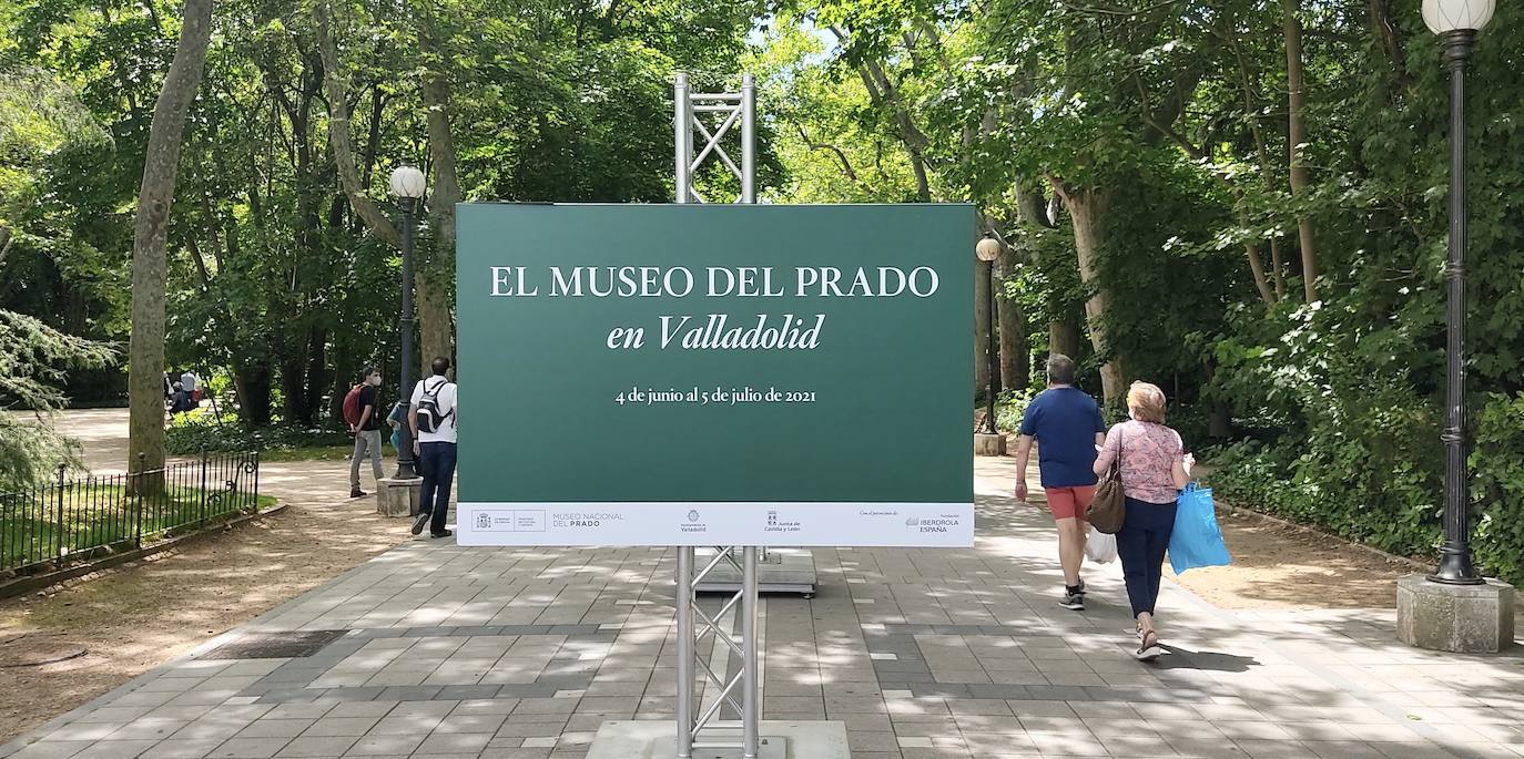 Fotos: Exposición en el Campo Grande de Valladolid de reproducciones de El Museo del Prado