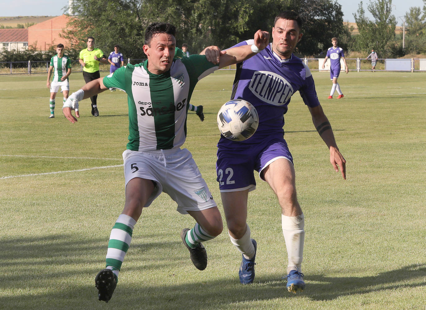 Los jugadores de Edu Narganes no pudieron dar la vuelta al marcador.