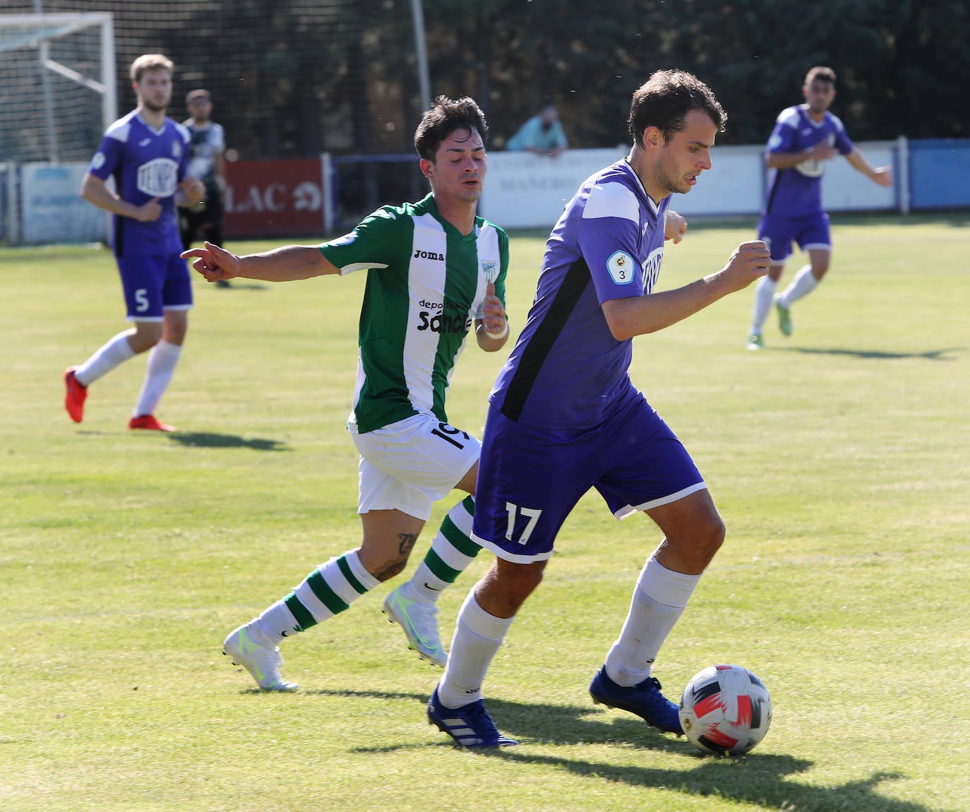 Los jugadores de Edu Narganes no pudieron dar la vuelta al marcador.