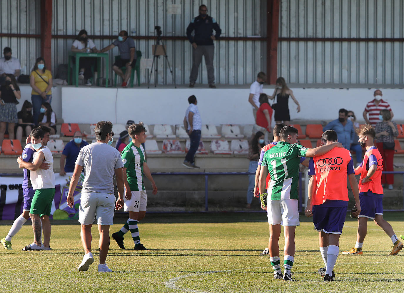 Los jugadores de Edu Narganes no pudieron dar la vuelta al marcador.