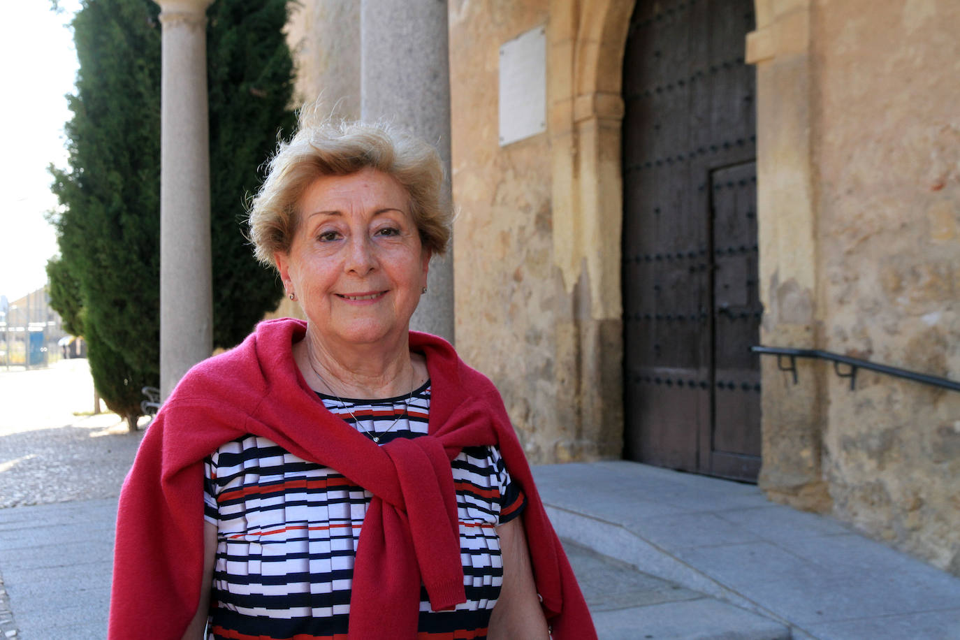 Teresa de Andrés, presidenta de la asociación de vecinos.