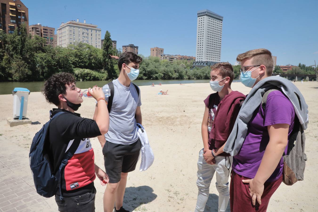 Fotos: Valladolid se acerca a los 35 grados