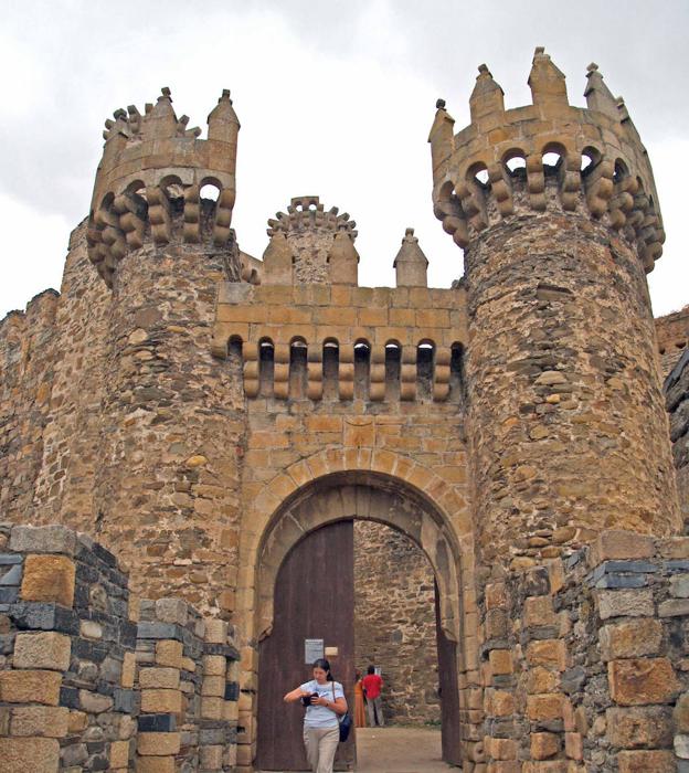 El castillo de Ponferrada.