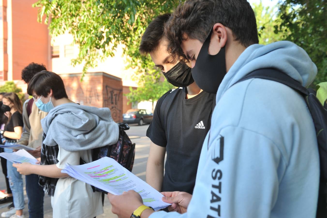 Fotos: Comienzan las pruebas de la EBAU en Valladolid