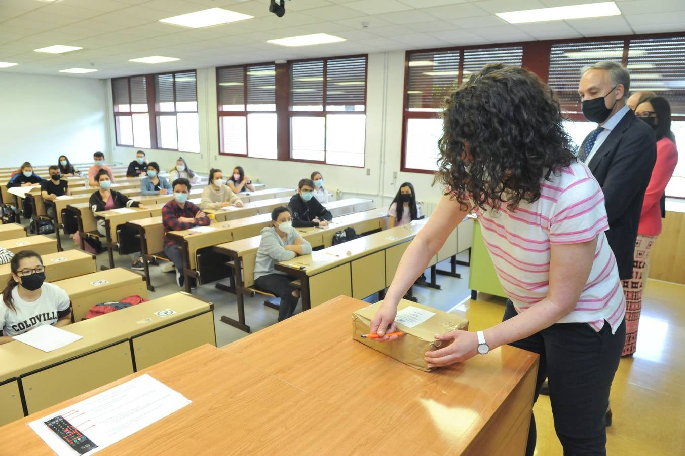 Fotos: Comienzan las pruebas de la EBAU en Valladolid