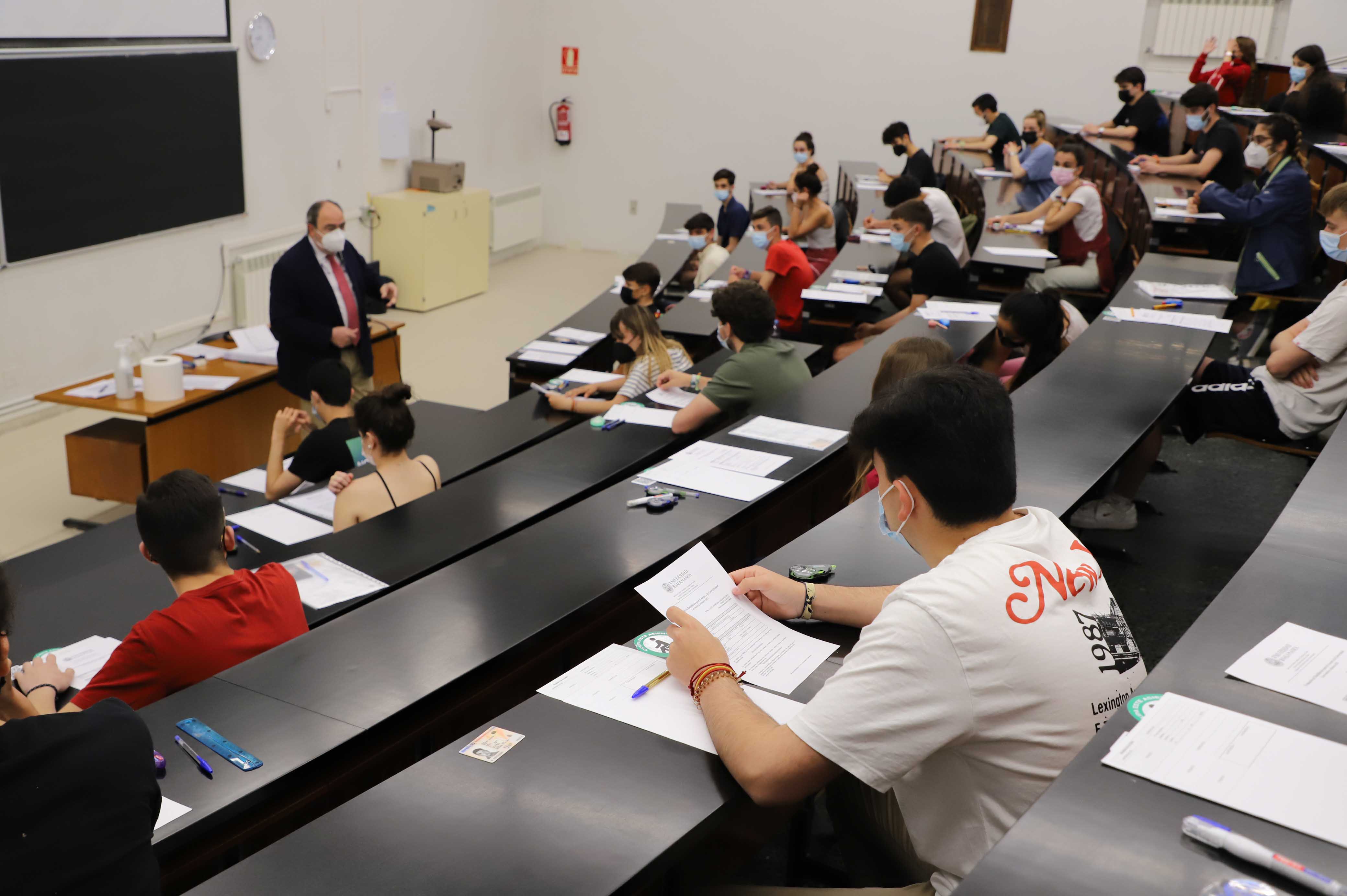 Comienza la EBAU en Salamanca