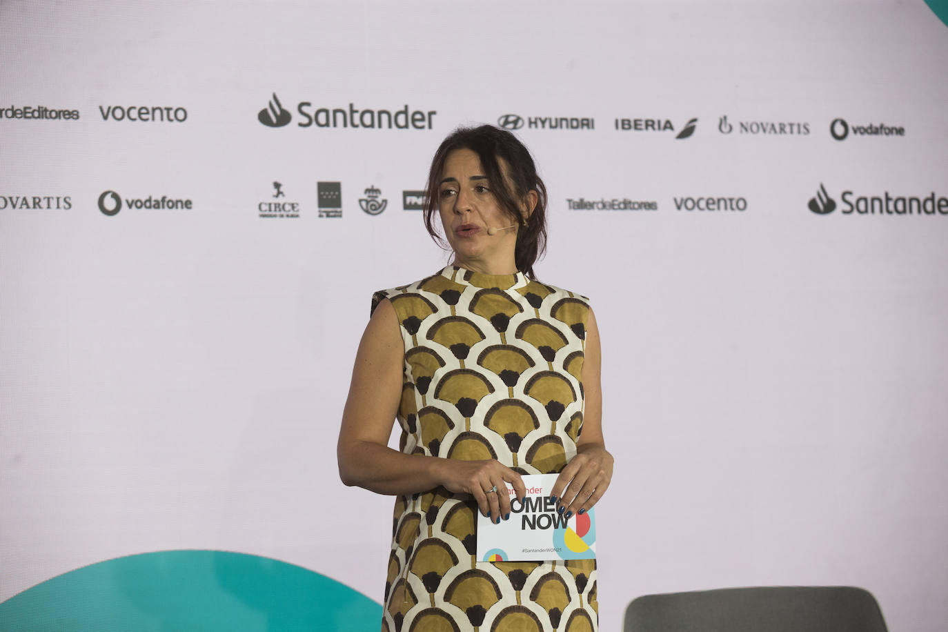 Concha Ortiz, presentadora de Santander WomenNOW.