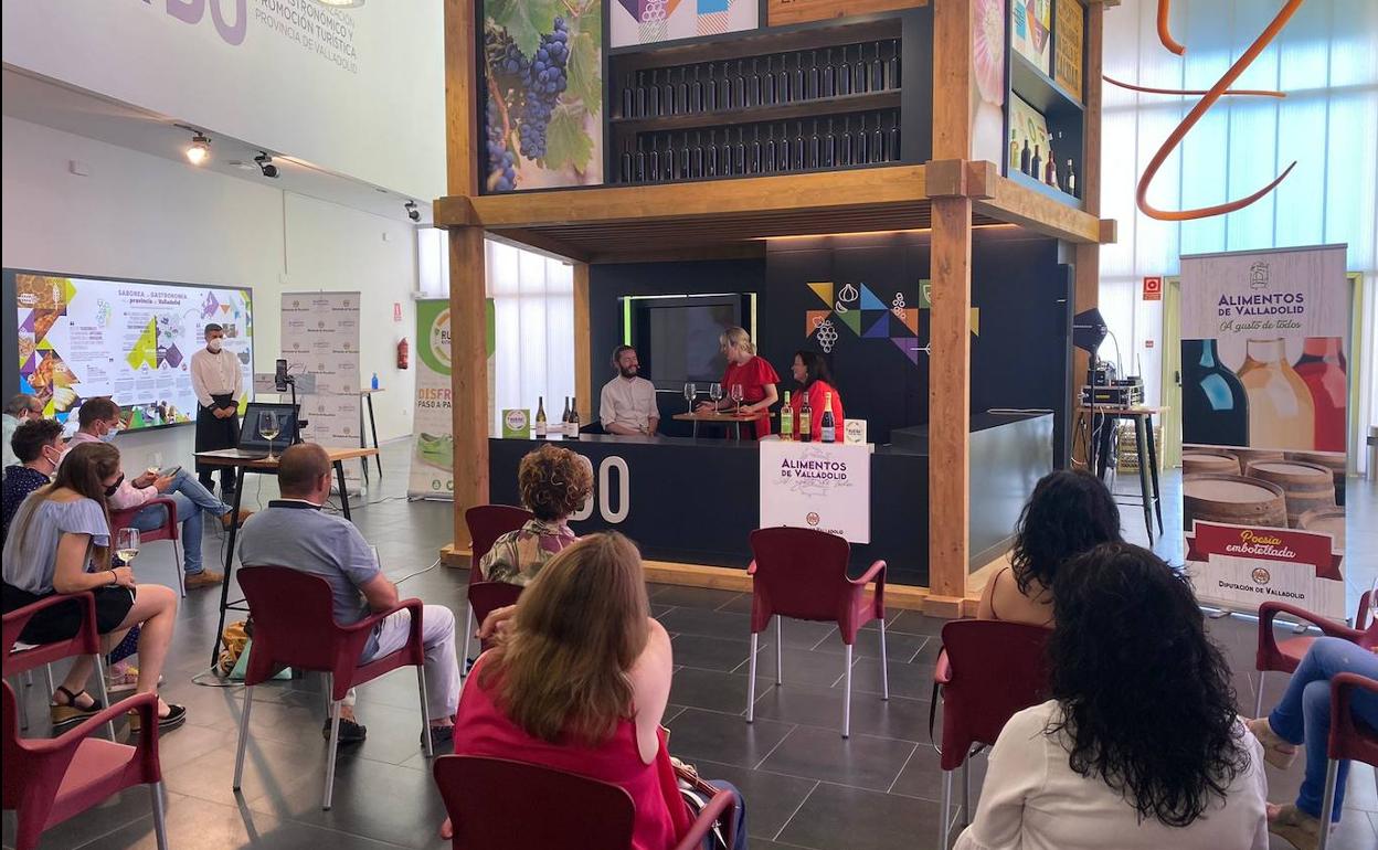 Presentación del certamen el Q-bo de la Diputación de Valladolid, situado en Villa del Prado. 