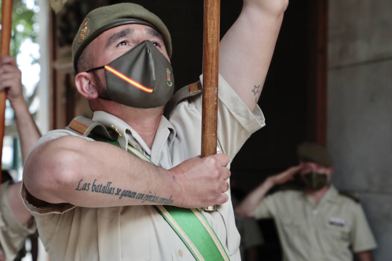 Fotos: Despedida al general José Rivas Moriana en el Palacio Real de Valladolid