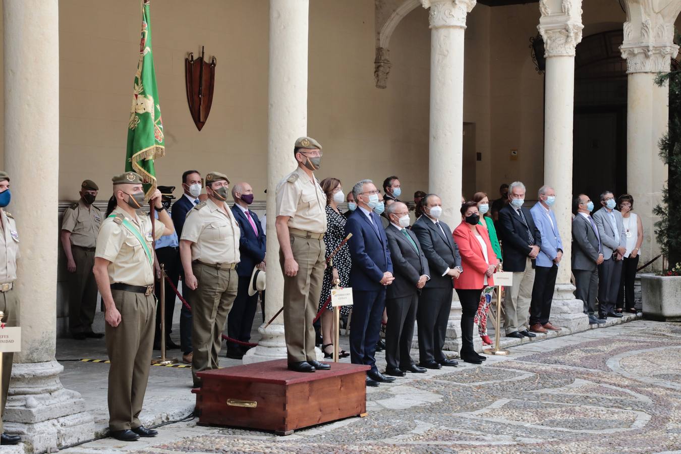 Fotos: Despedida al general José Rivas Moriana en el Palacio Real de Valladolid
