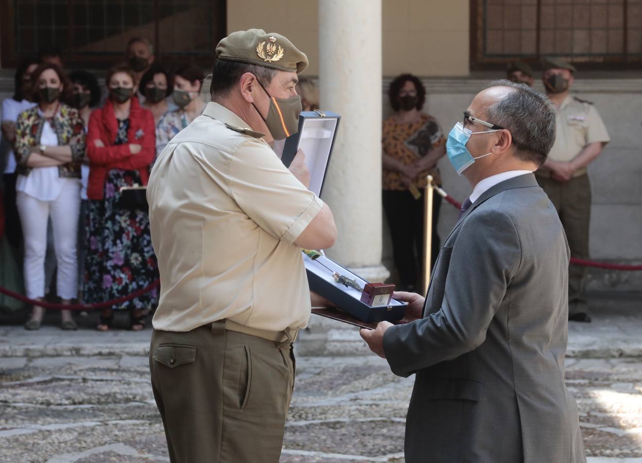 Fotos: Despedida al general José Rivas Moriana en el Palacio Real de Valladolid