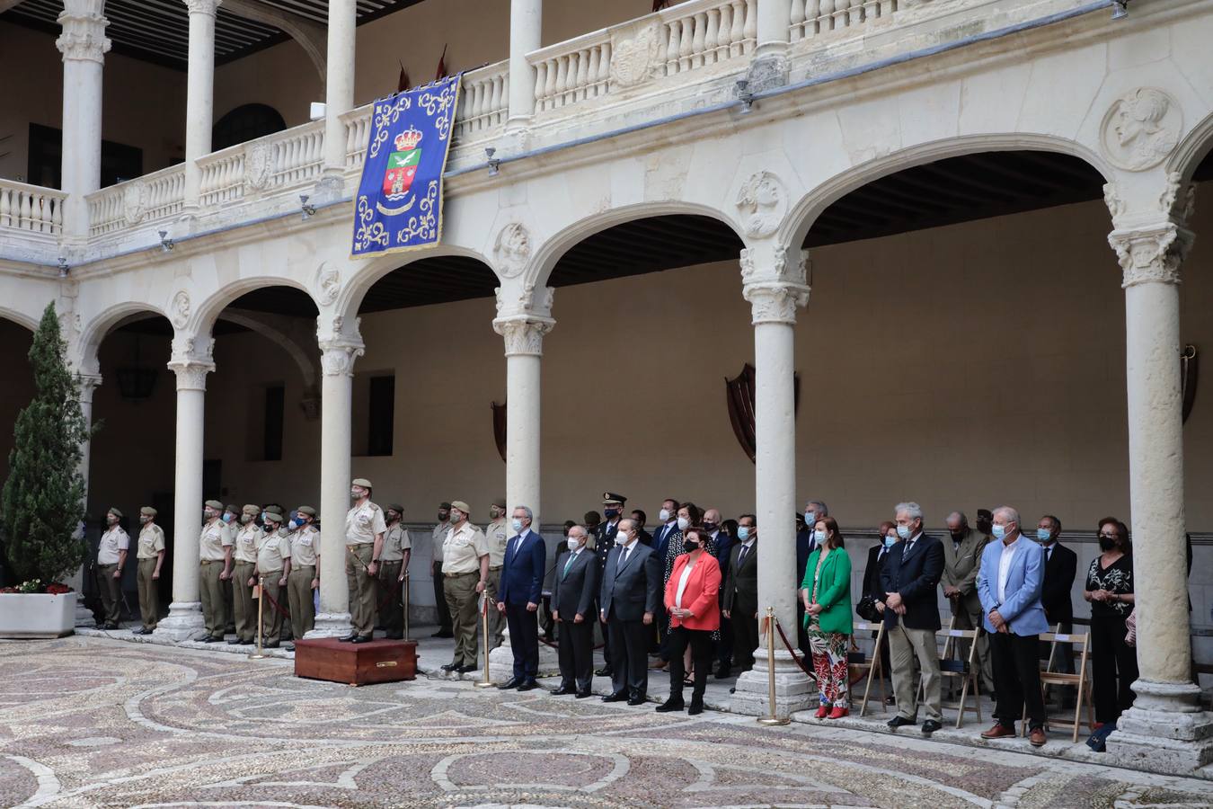 Fotos: Despedida al general José Rivas Moriana en el Palacio Real de Valladolid