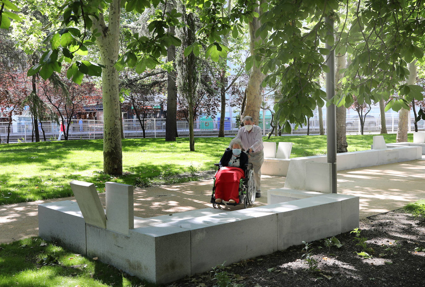 Fotos: Los Jardinillos lucen una imagen renovada al llegar a Palencia