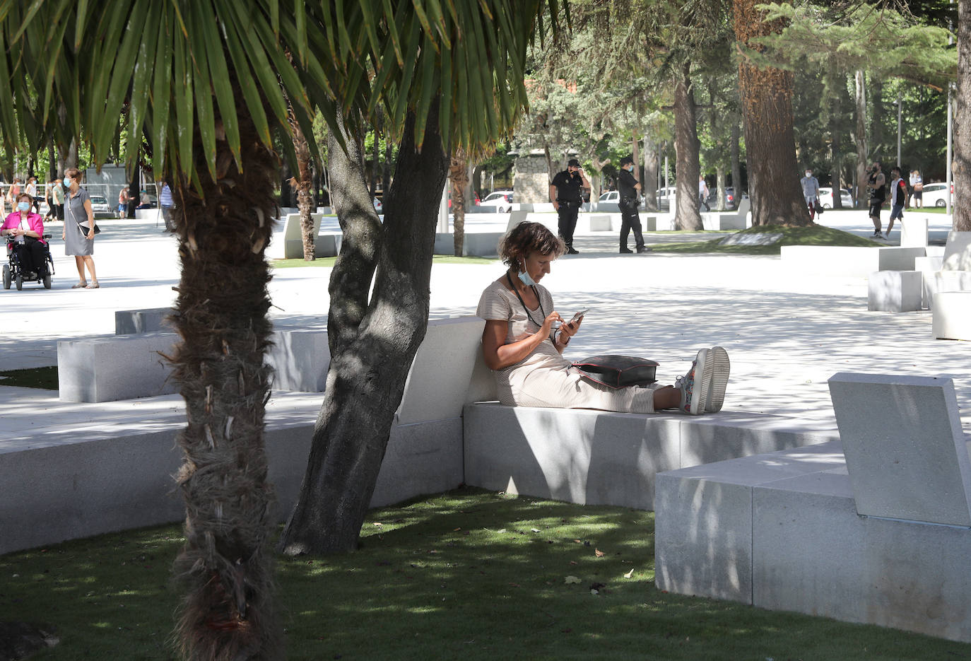 Fotos: Los Jardinillos lucen una imagen renovada al llegar a Palencia