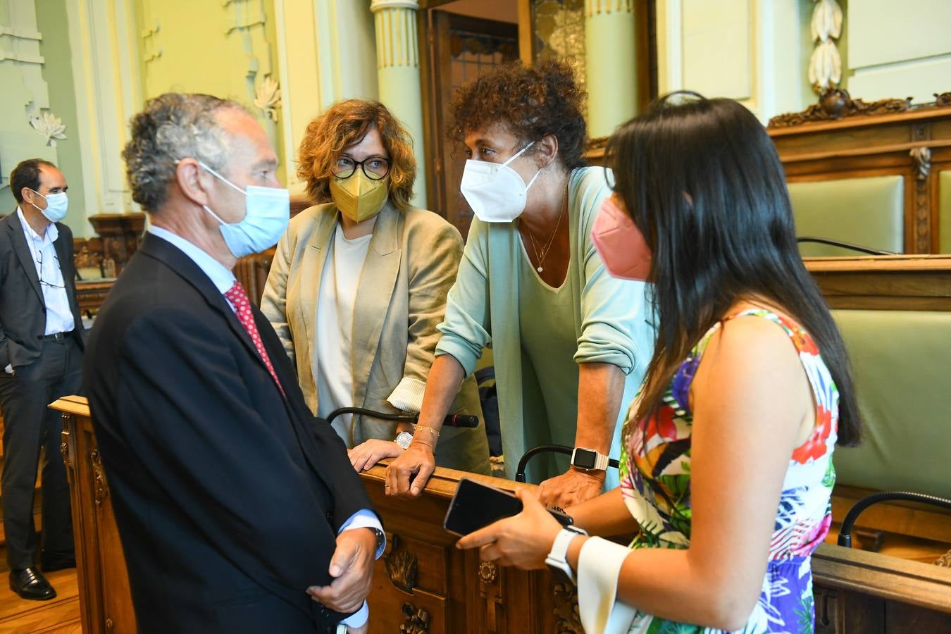 Fotos: Pleno en el Ayuntamiento de Valladolid