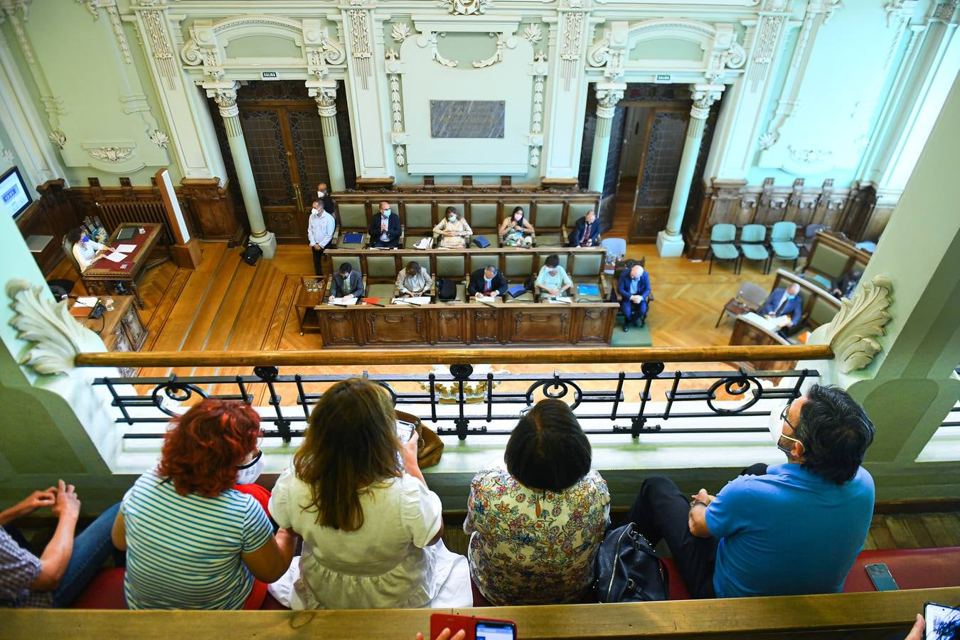 Fotos: Pleno en el Ayuntamiento de Valladolid