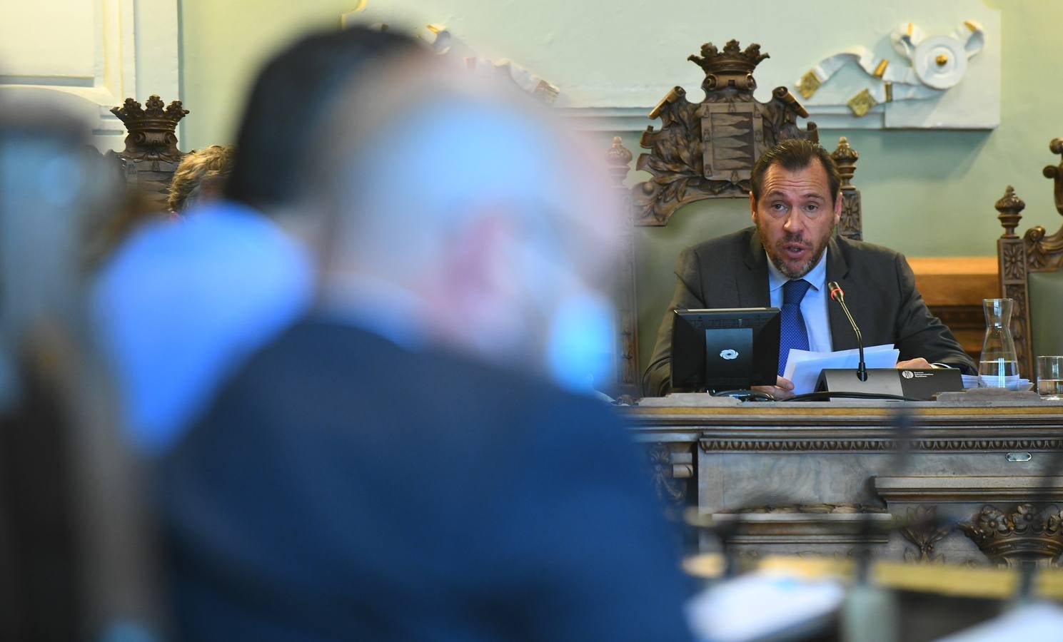 Fotos: Pleno en el Ayuntamiento de Valladolid