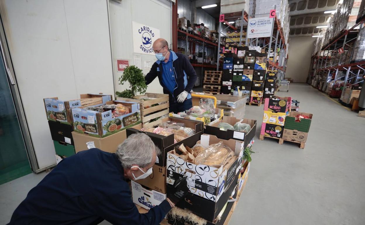 Banco de Alimentos de Valladolid. 