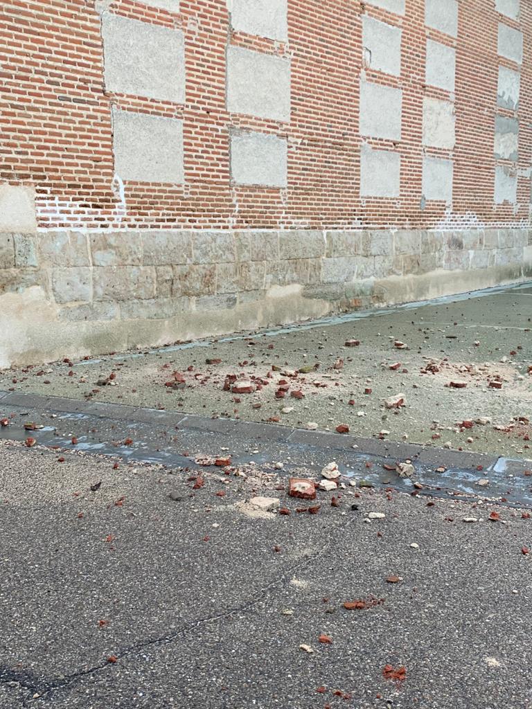 Fotos: Daños en la iglesia de Castrejón de Trabancos
