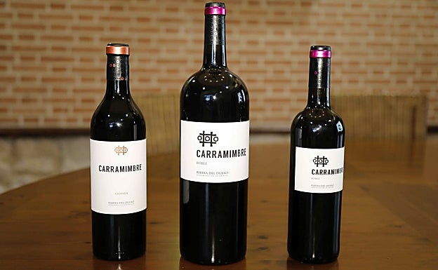 La nueva imagen de las etiquetas de sus vinos. 