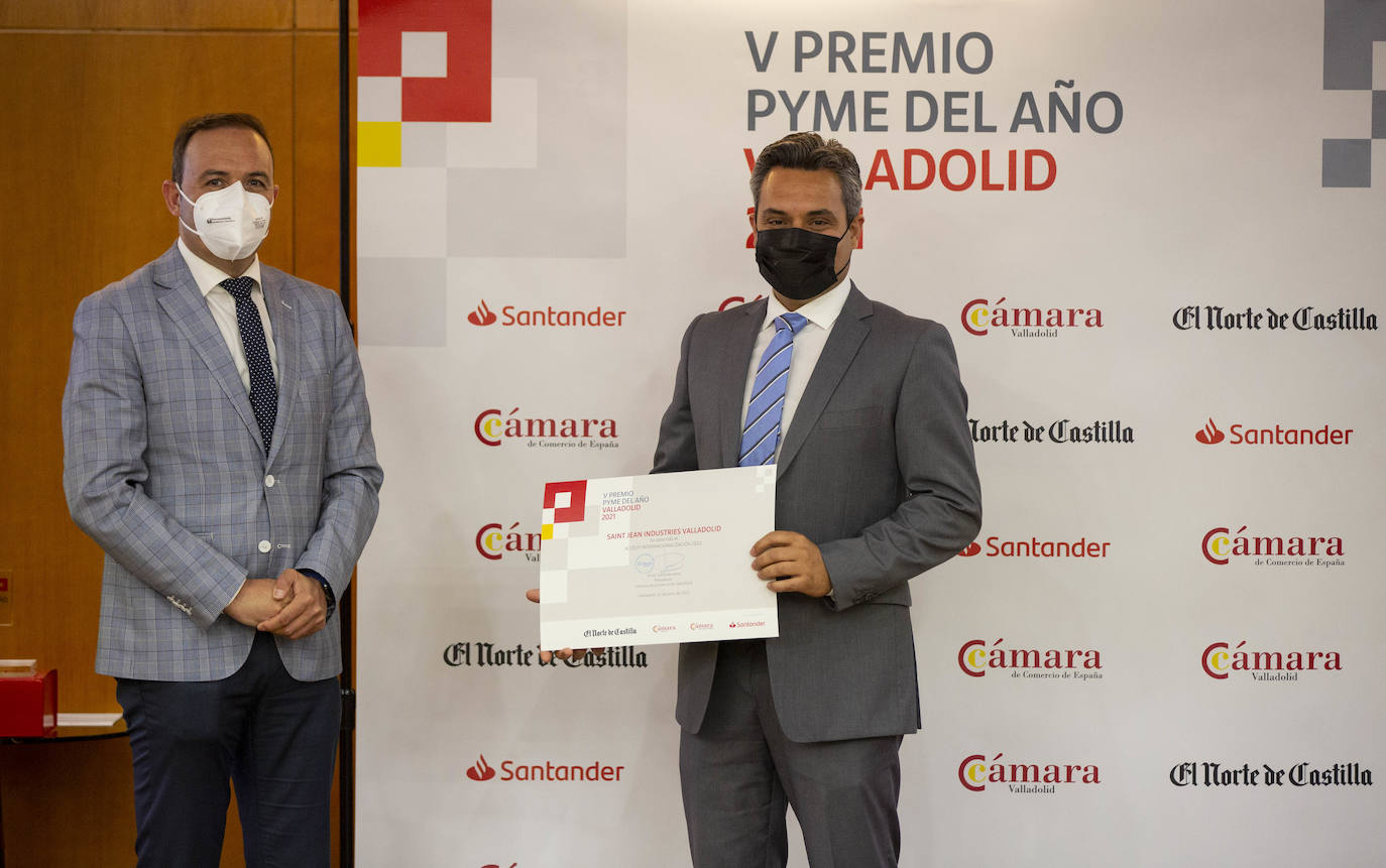 La Cámara de Comercio de Valladolid entrega los premios Pyme 