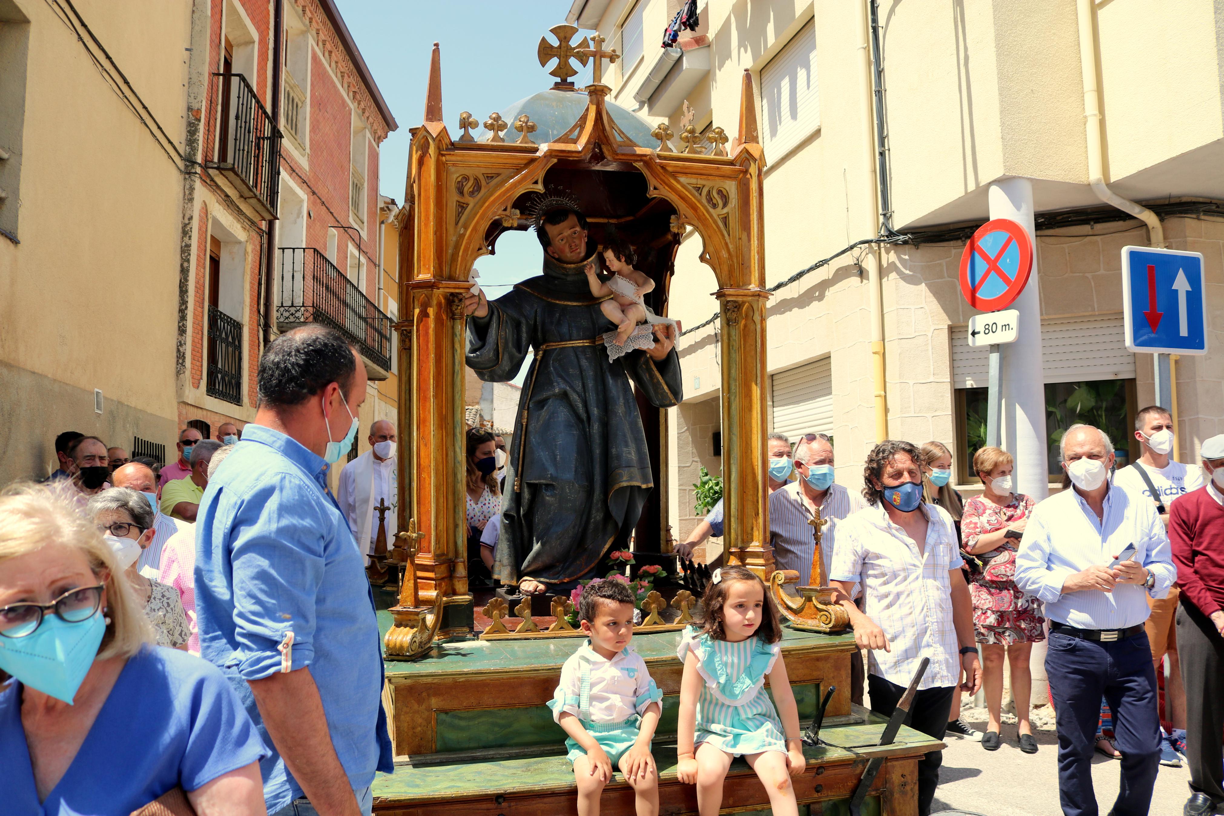 Castrillo de Don Juan celebró sus Fiestas Patronales en honor a San Antonio de Padua