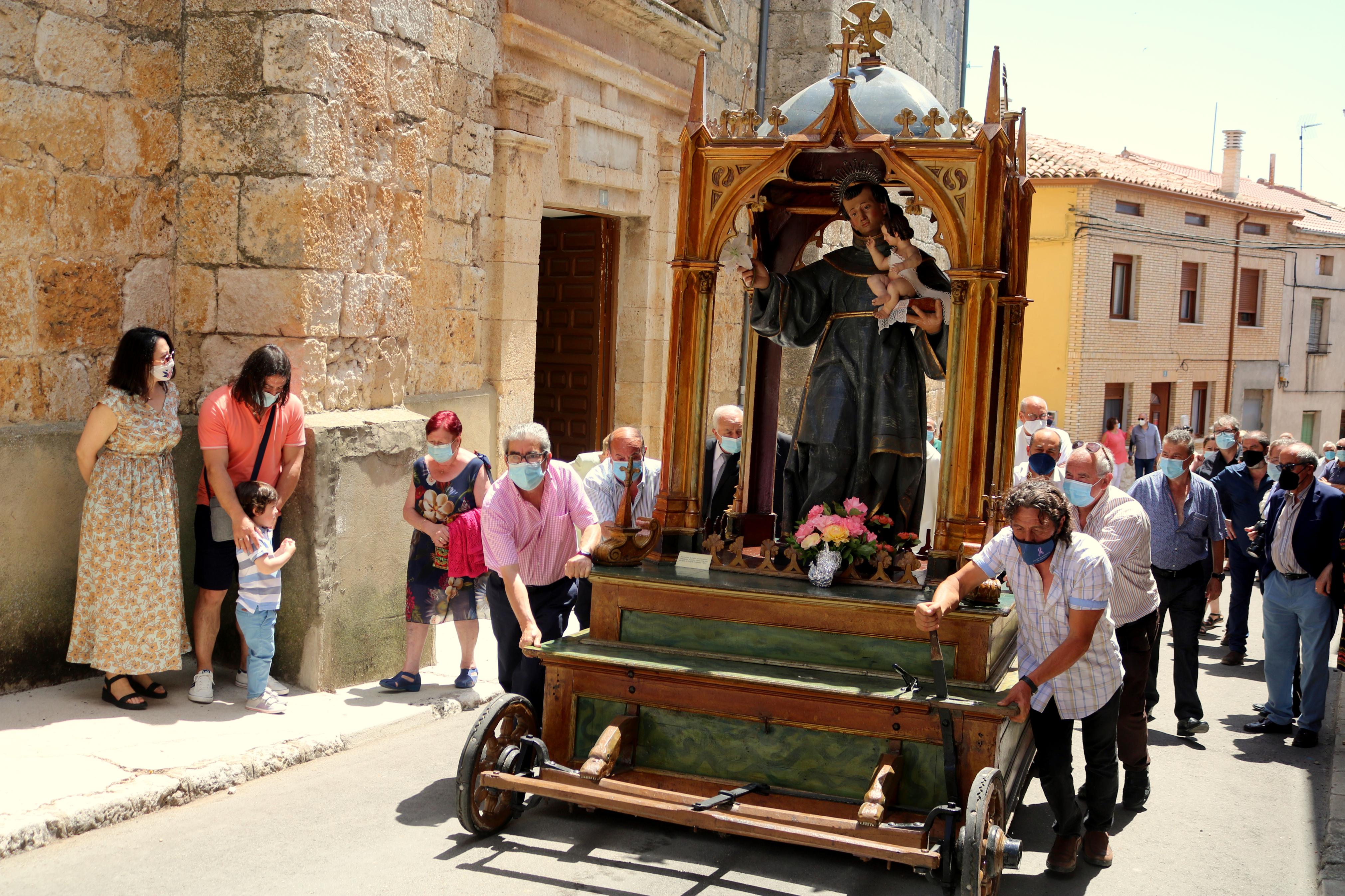 Castrillo de Don Juan celebró sus Fiestas Patronales en honor a San Antonio de Padua