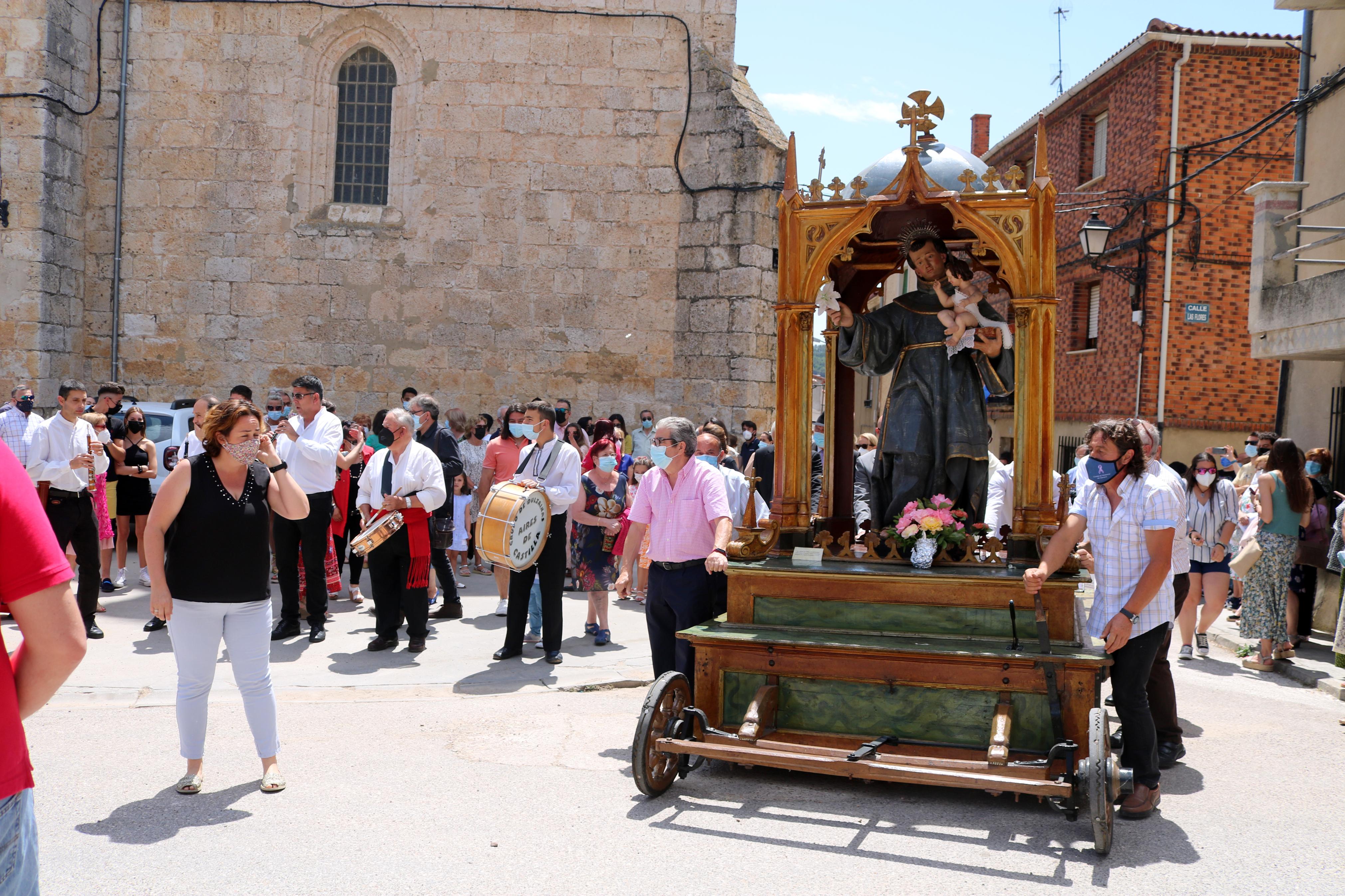 Castrillo de Don Juan celebró sus Fiestas Patronales en honor a San Antonio de Padua