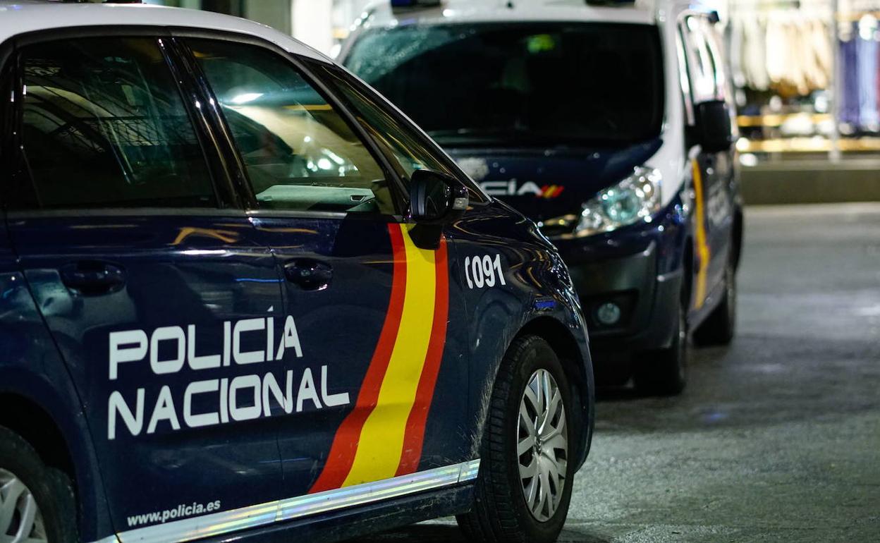 Vehículos de Policía Nacional en una imagen de archivo.