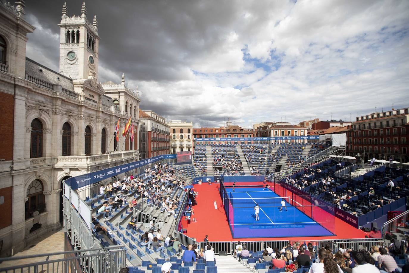 Partido entre Arturo Coello y Miguel Lamperti contra Jon Sanz y Christian Fuster.