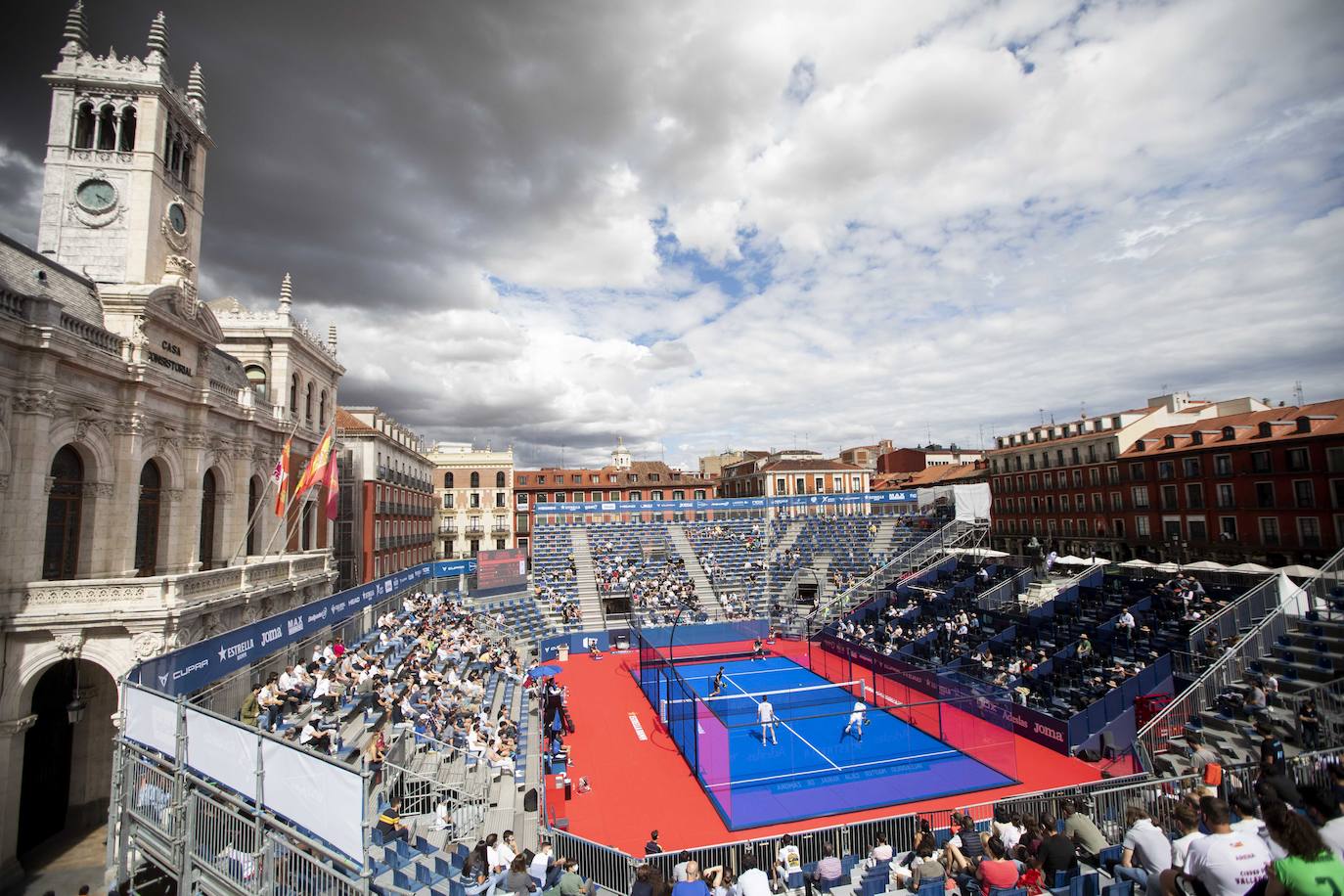 Partido entre Arturo Coello y Miguel Lamperti contra Jon Sanz y Christian Fuster.