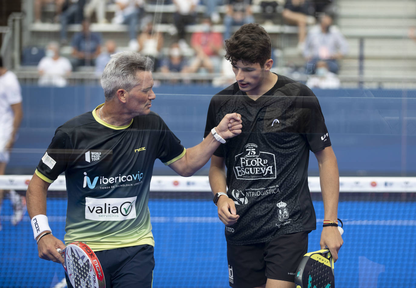 Partido entre Arturo Coello y Miguel Lamperti contra Jon Sanz y Christian Fuster.