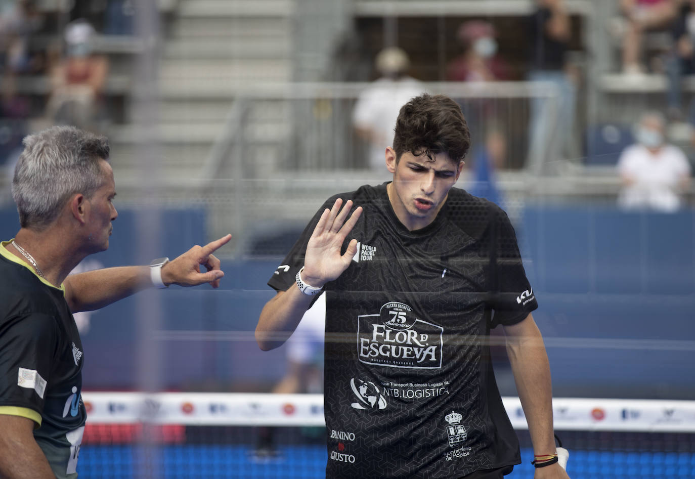 Partido entre Arturo Coello y Miguel Lamperti contra Jon Sanz y Christian Fuster.