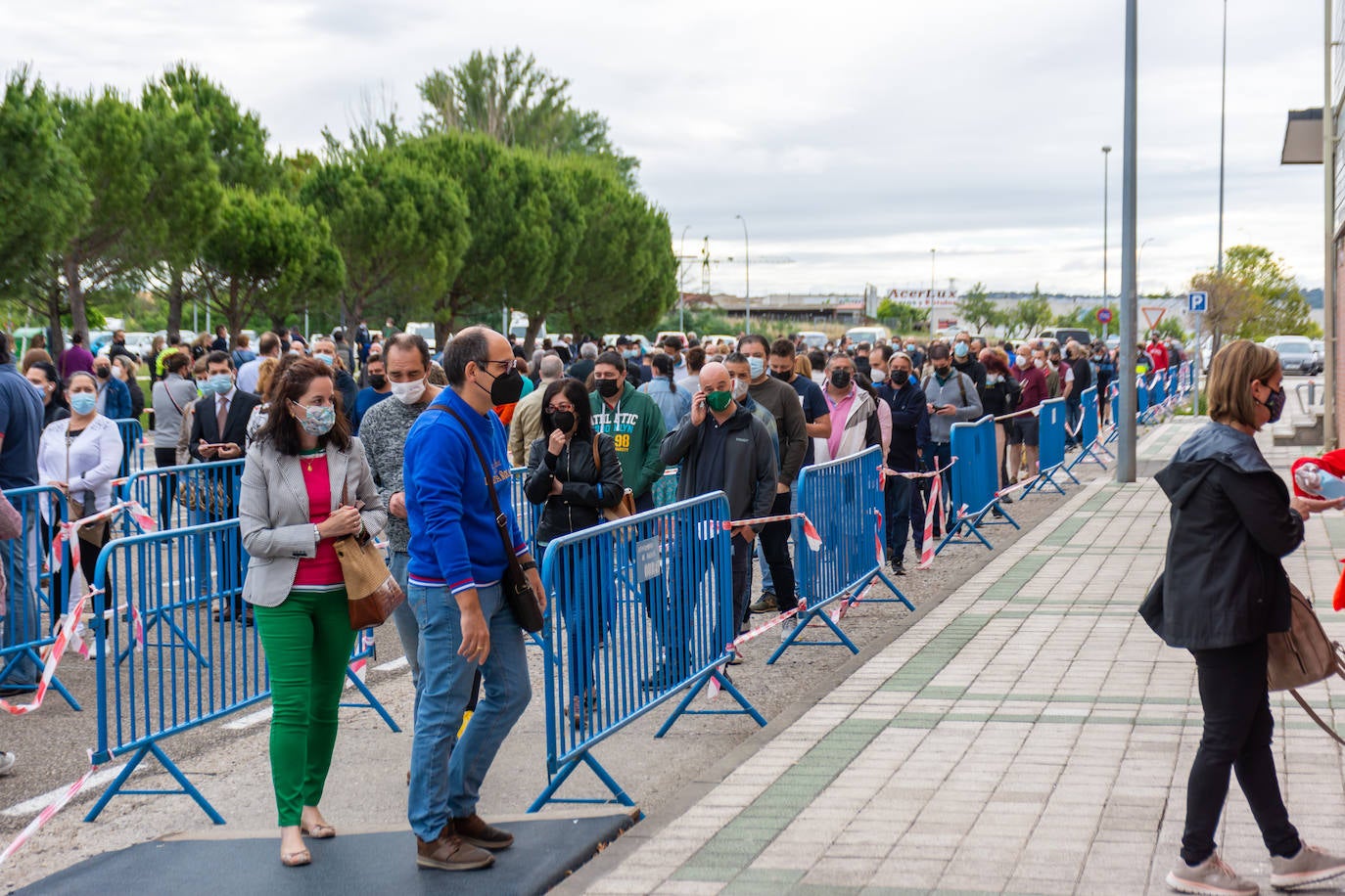 Fotos: Turno de vacuna para los palentinos de 44 a 48 años