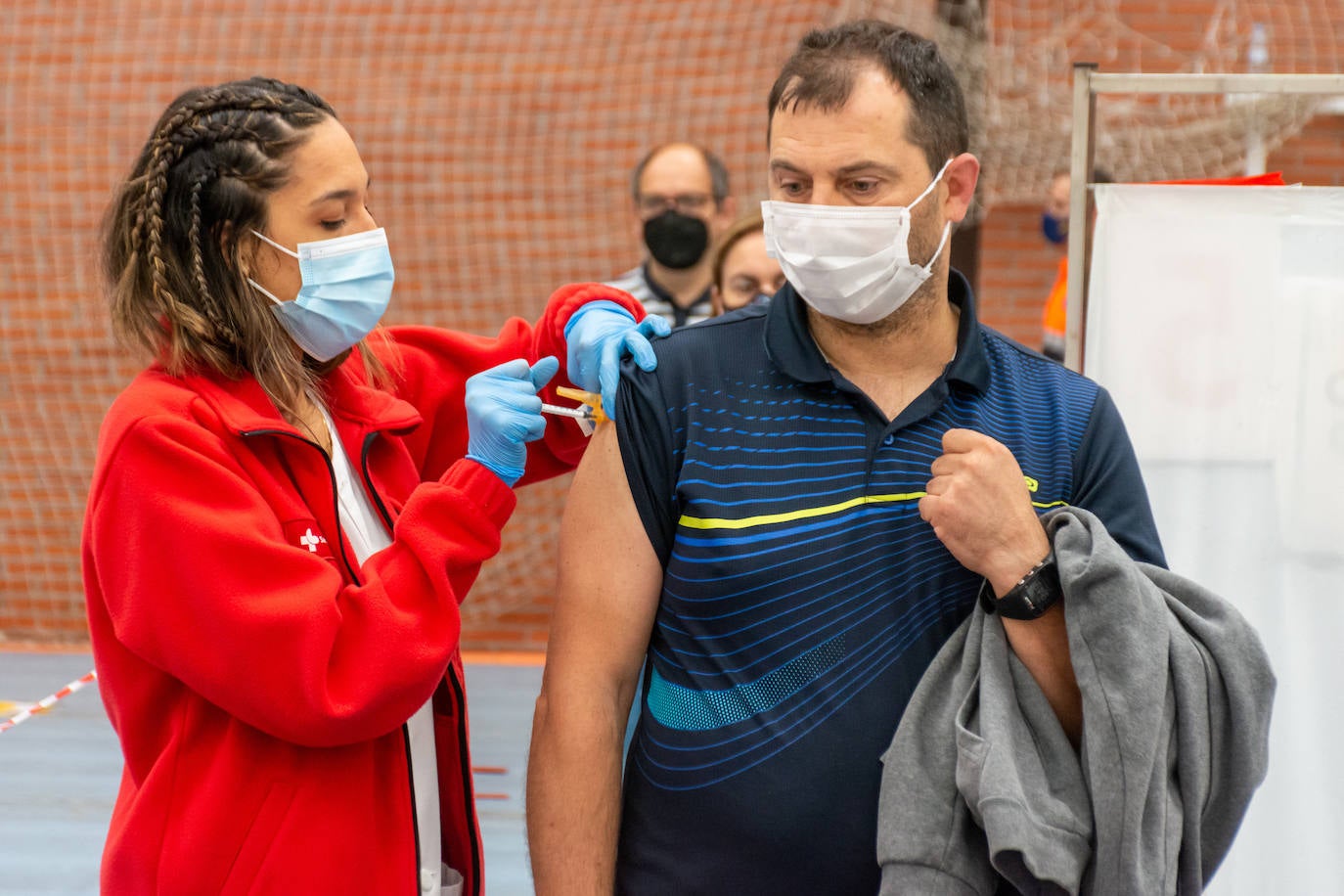 Fotos: Turno de vacuna para los palentinos de 44 a 48 años