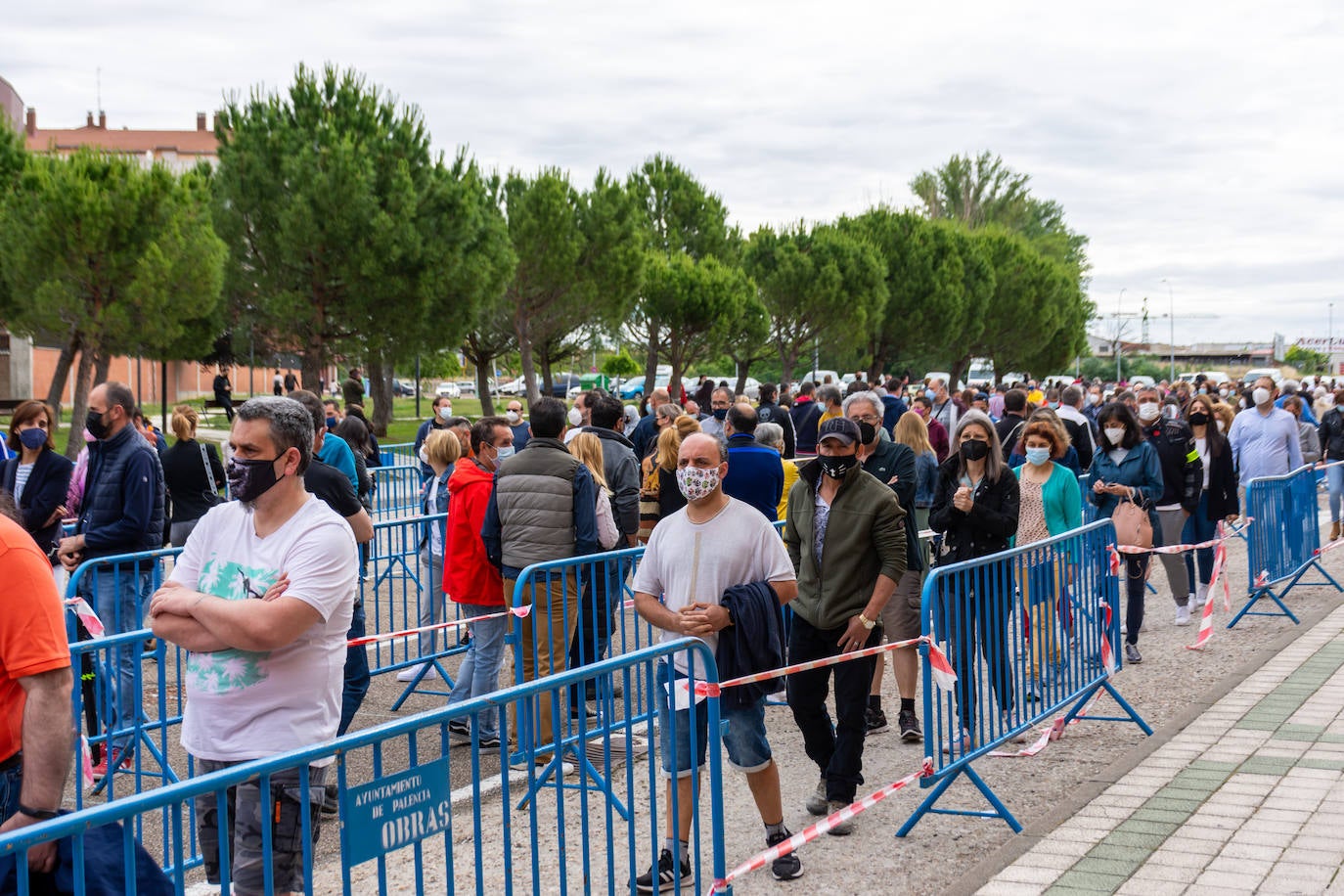 Fotos: Turno de vacuna para los palentinos de 44 a 48 años