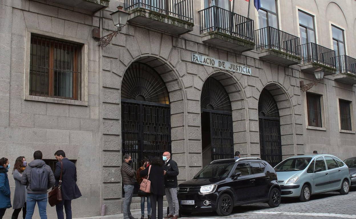 Edificio de la Audiencia Provincial de Segovia. 