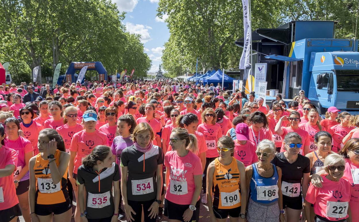 Andrea Román (190), ganadora de la Carrera de las Mujeres 2019.