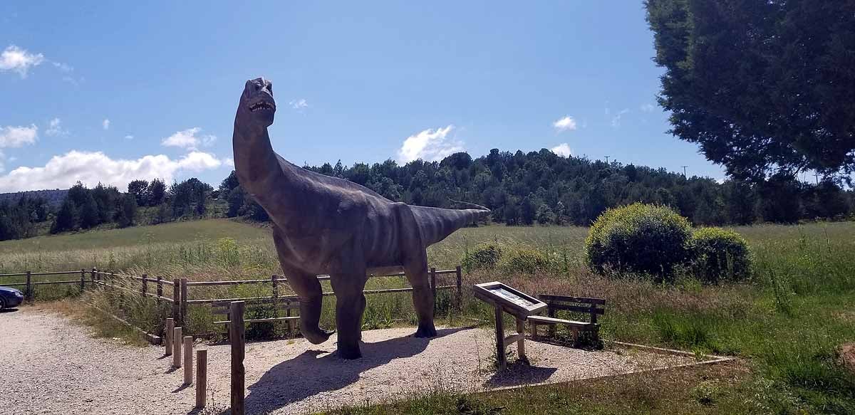 Fotos: Paseando entre dinosaurios en Burgos