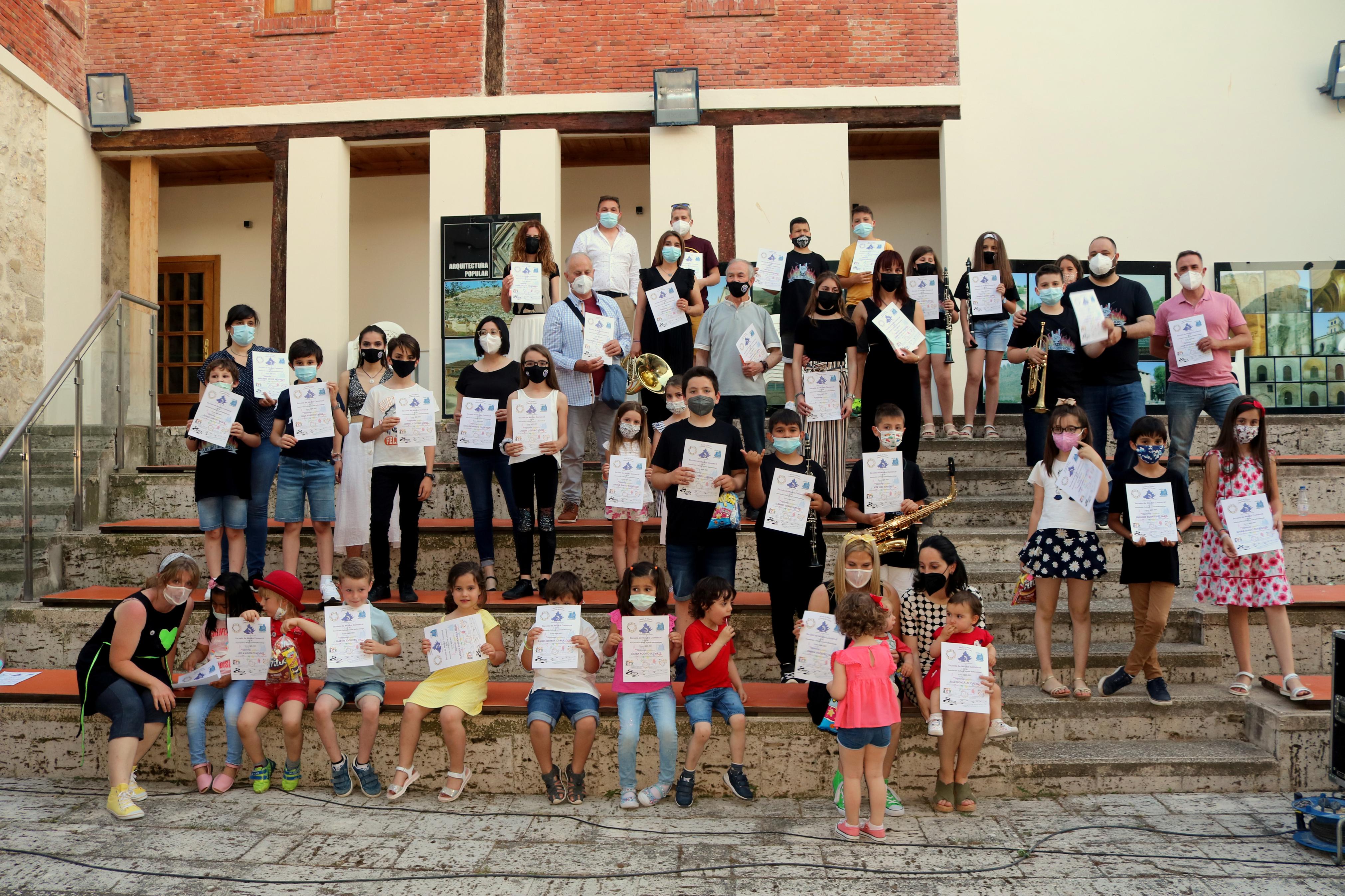 Animada velada musical en Baltanás