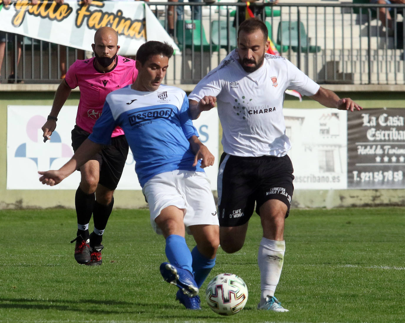 Partido entre el Unami y el Ciudad Rodrigo.