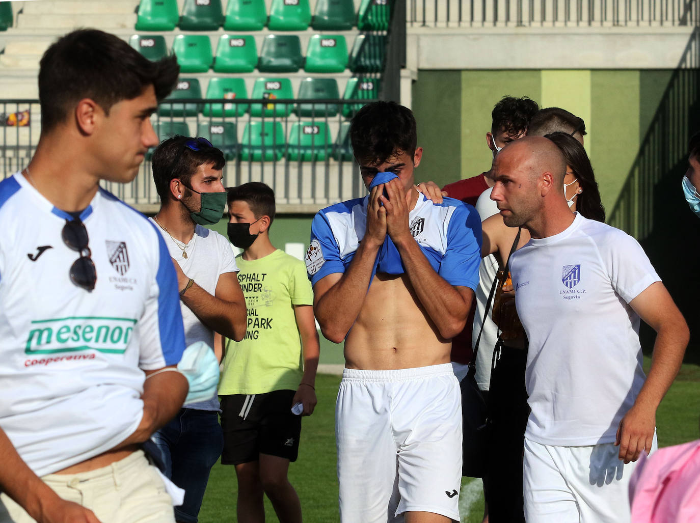 Partido entre el Unami y el Ciudad Rodrigo.
