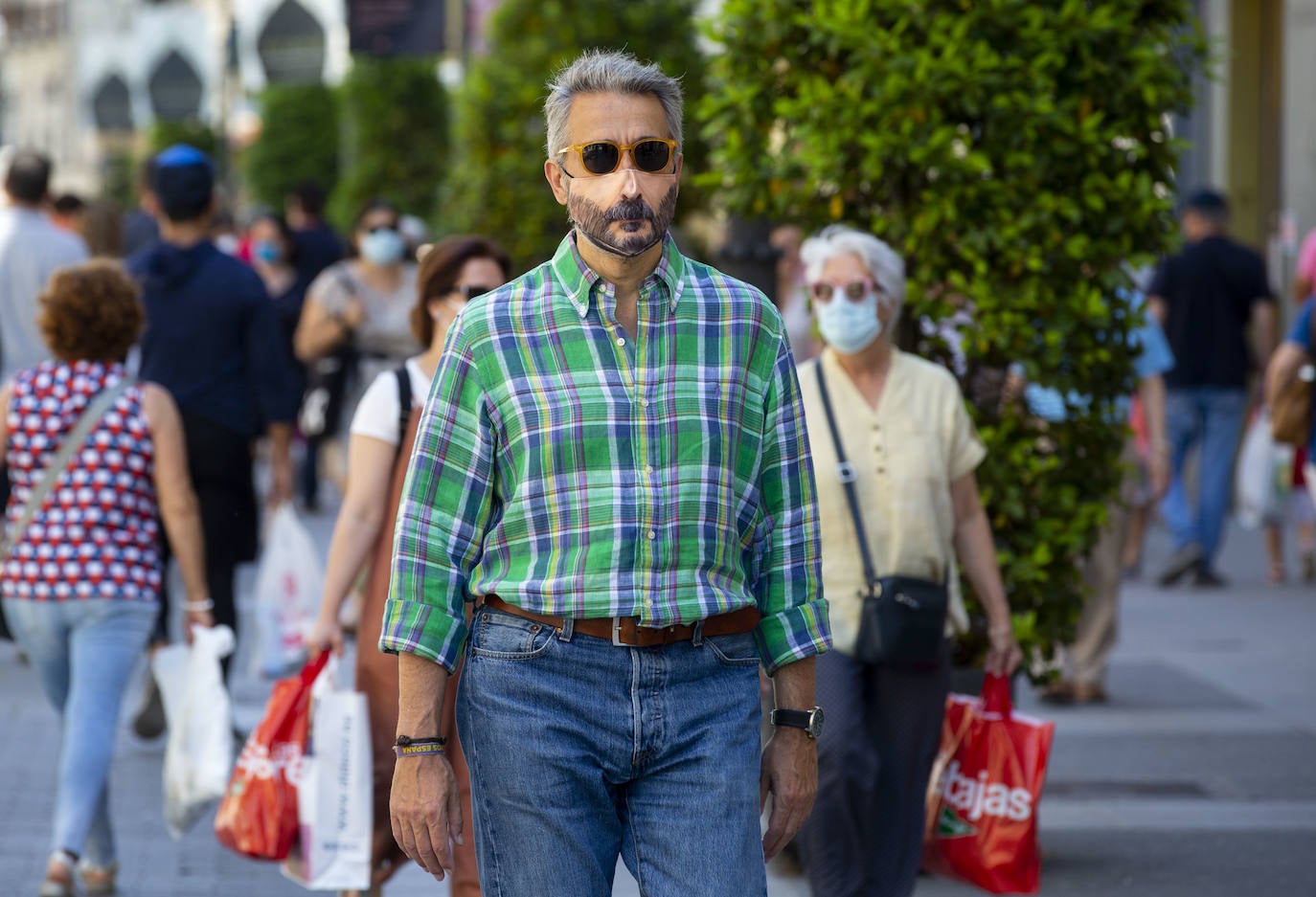 Valladolid, en el primer día en el que el uso de la mascarilla no es obligatorio en espacios abiertos.