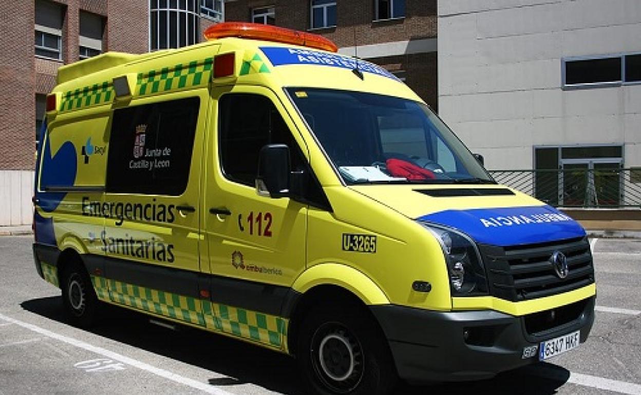 Herido un joven de 15 años en un accidente de moto en Ávila