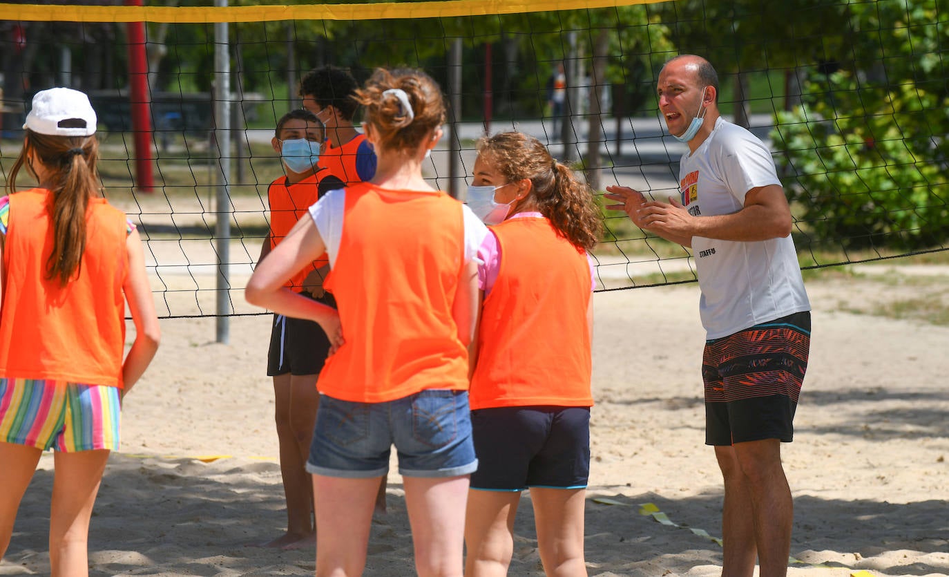 Fotos: Arrancan en Las Moreras los campamentos de verano del Ayuntamiento de Valladolid