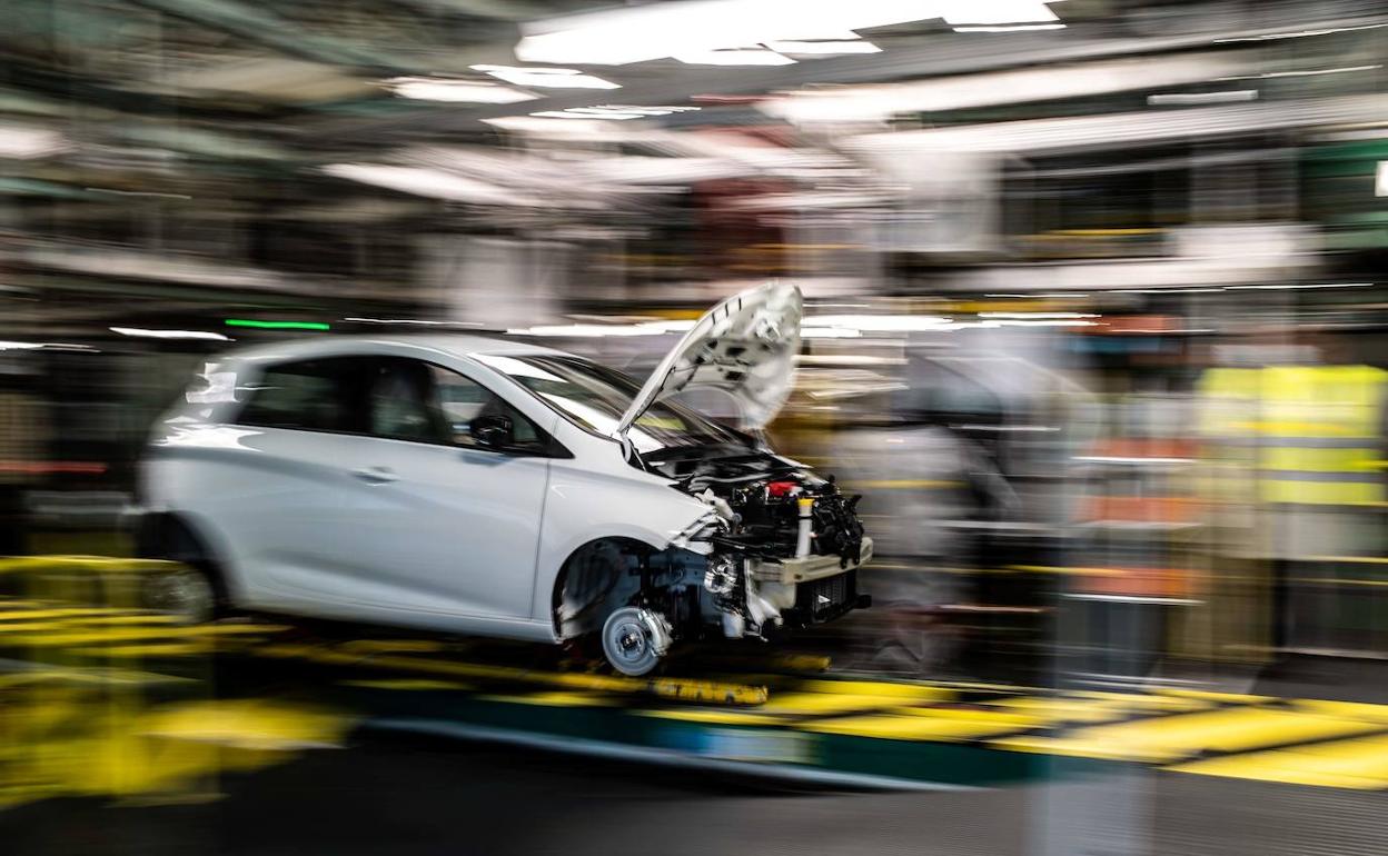 Factoría de Renault en Francia. 