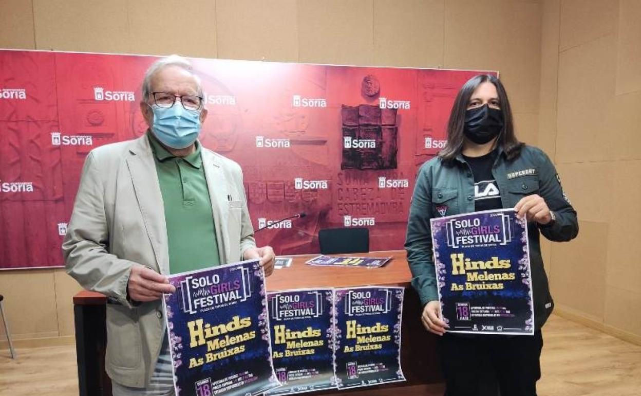 Presentación del concierto en Soria